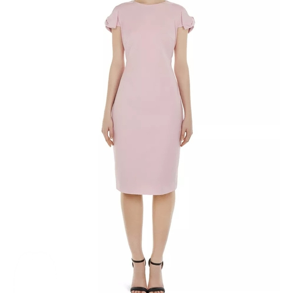 New Ted Baker Toplyd Bow-Detail Pencil Dress